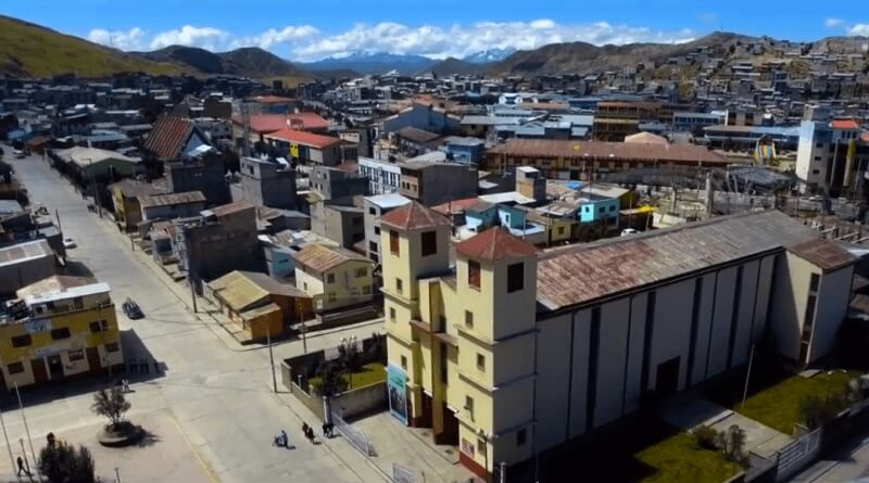 Ciudad minera mas alta del mundo en Cerro de Pasco Perú