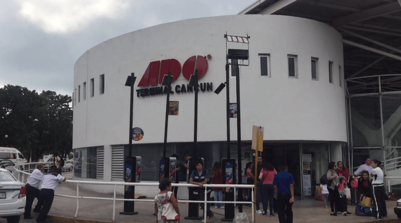 Terminal ADO cancun mexico traslado del aeropuerto al centro